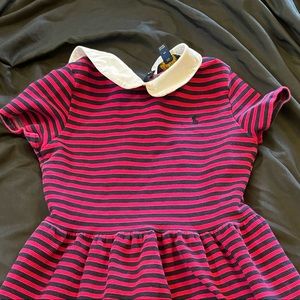 Polo dress, girls XL.